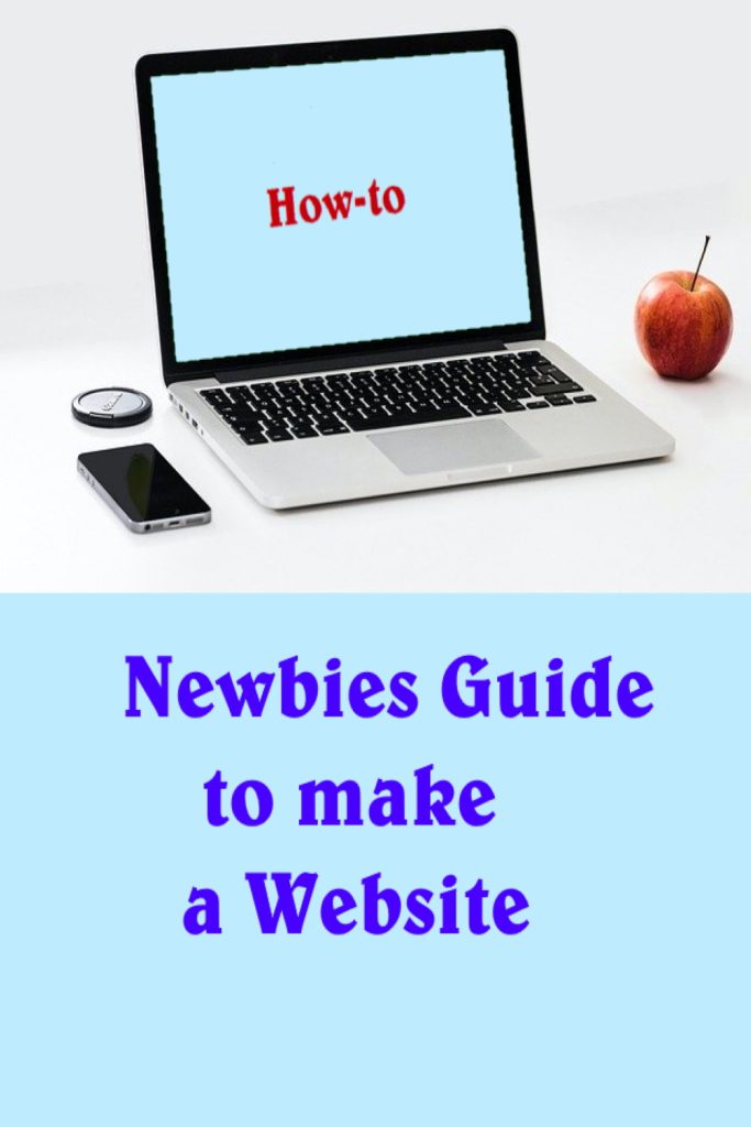 newbies guide to make a website