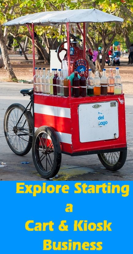 micro business cart and kiosks